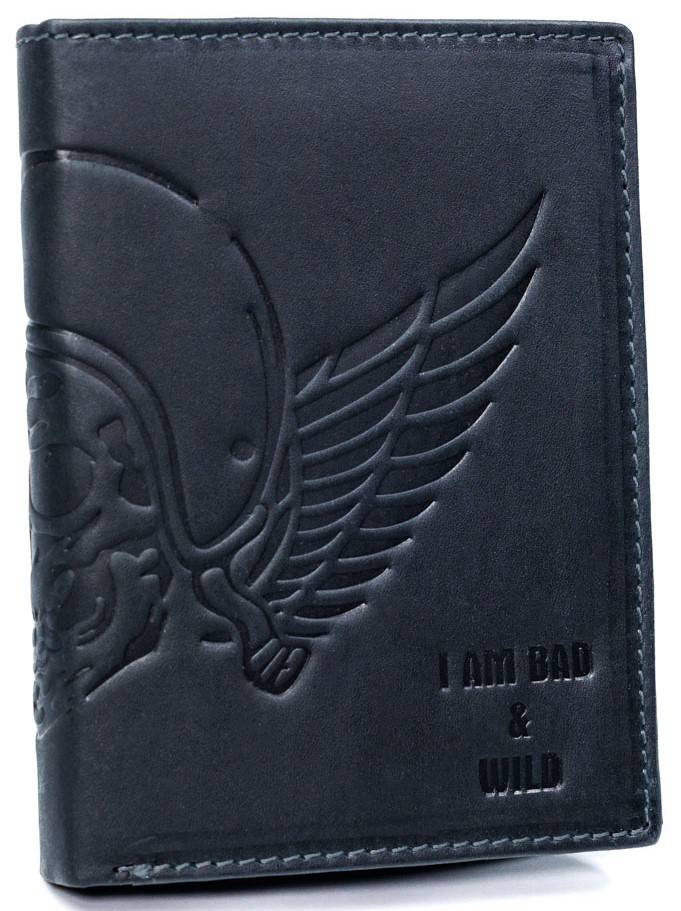 Гаманець чоловічий I AM BAD and WILD N4-HUB NAVY